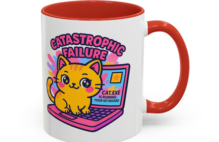 CATASTROPHIC FAILURE FUNNY COFFEE MUG