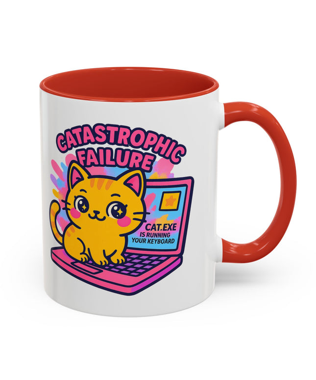 CATASTROPHIC FAILURE FUNNY COFFEE MUG