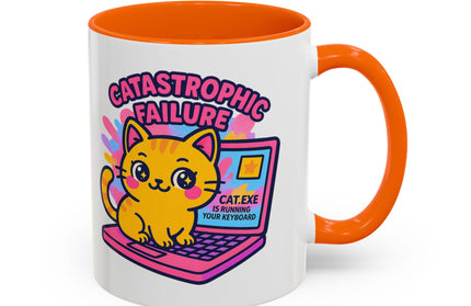 CATASTROPHIC FAILURE FUNNY COFFEE MUG