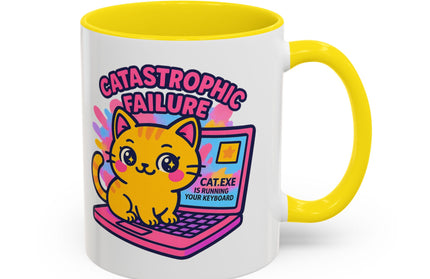 CATASTROPHIC FAILURE FUNNY COFFEE MUG