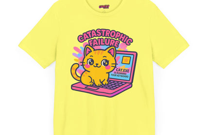 CAT.EXE CATASTROPHIC FAILURE GRAPHIC TEE