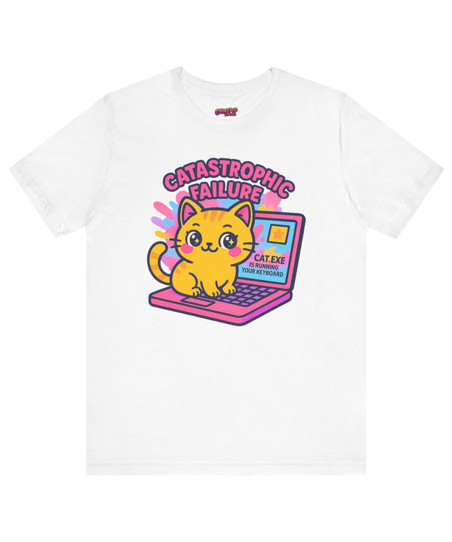CAT.EXE CATASTROPHIC FAILURE GRAPHIC TEE