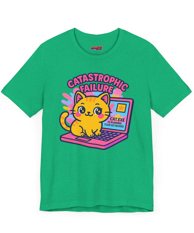 CAT.EXE CATASTROPHIC FAILURE GRAPHIC TEE