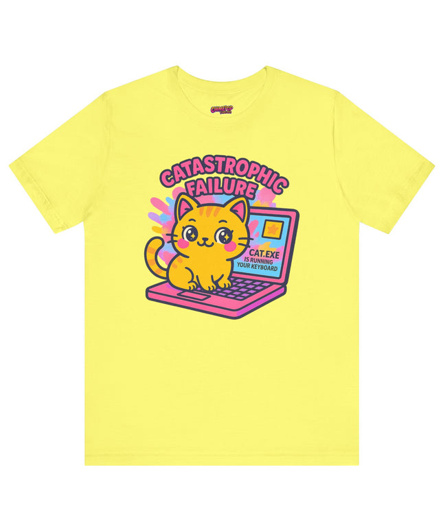 CAT.EXE CATASTROPHIC FAILURE GRAPHIC TEE