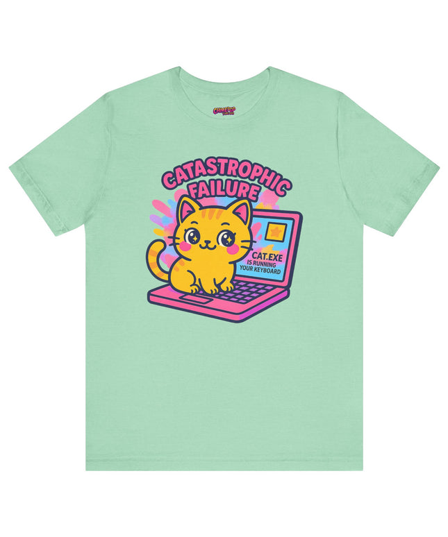 CAT.EXE CATASTROPHIC FAILURE GRAPHIC TEE