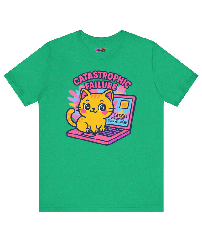 CAT.EXE CATASTROPHIC FAILURE GRAPHIC TEE