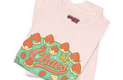 CHAOS BIRTHDAY CAKE GRAPHIC TEE