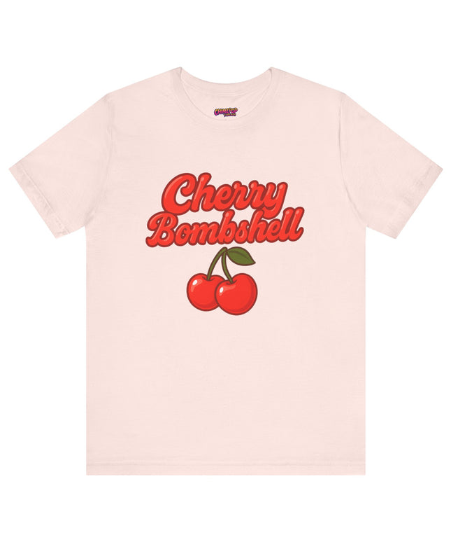CHERRY BOMBSHELL GRAPHIC TEE