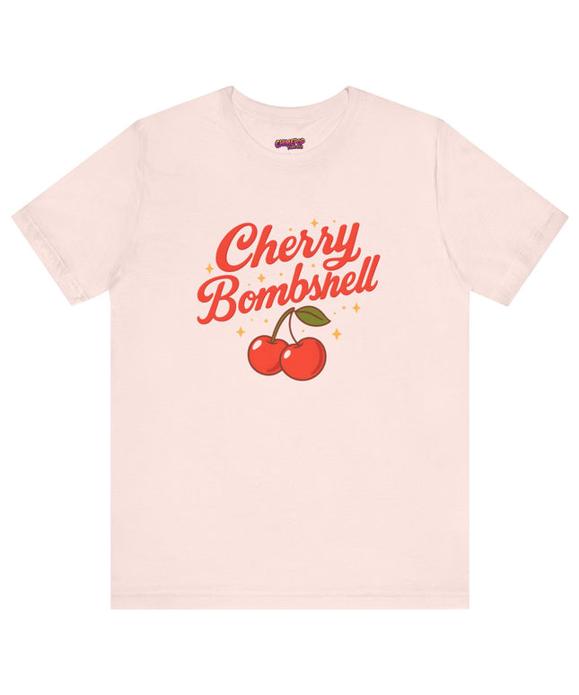 CHERRY BOMBSHELL GRAPHIC TEE