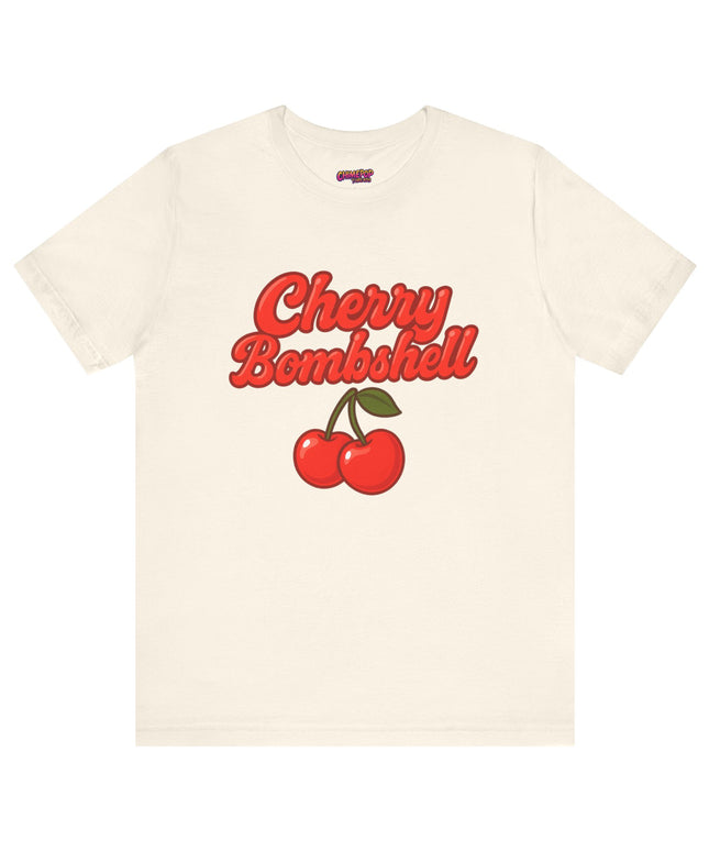 CHERRY BOMBSHELL GRAPHIC TEE