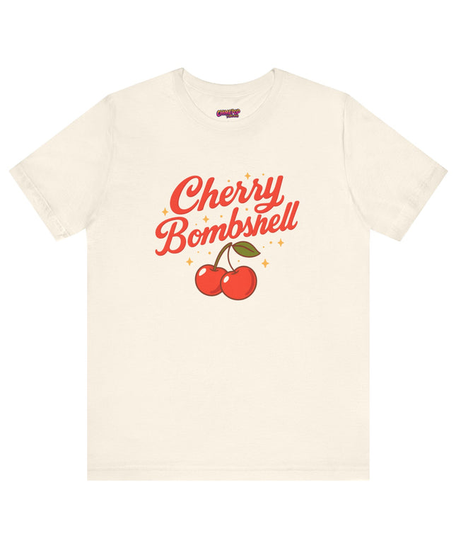 CHERRY BOMBSHELL GRAPHIC TEE