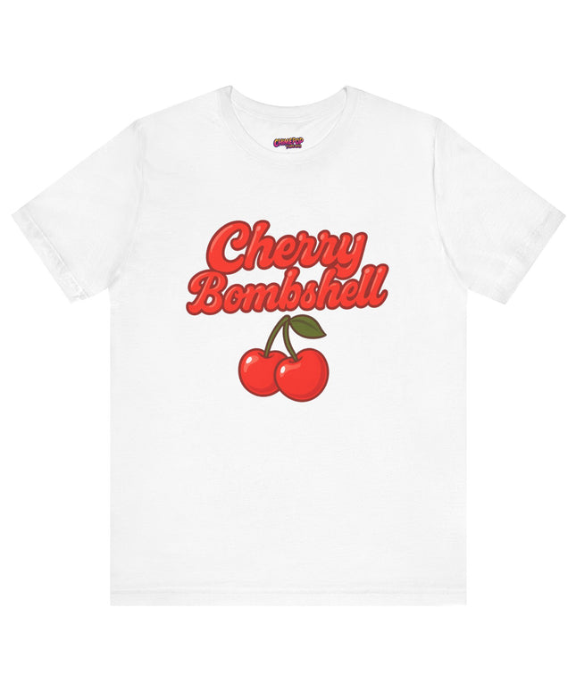 CHERRY BOMBSHELL GRAPHIC TEE
