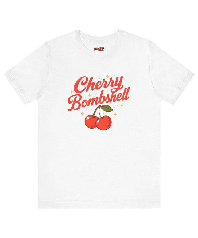 CHERRY BOMBSHELL GRAPHIC TEE