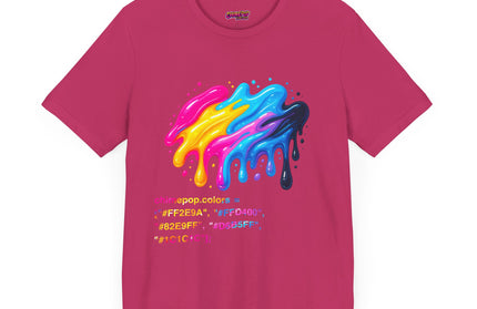 COLOR ME CHIMEPOP HEX YEAH VIBE TEE