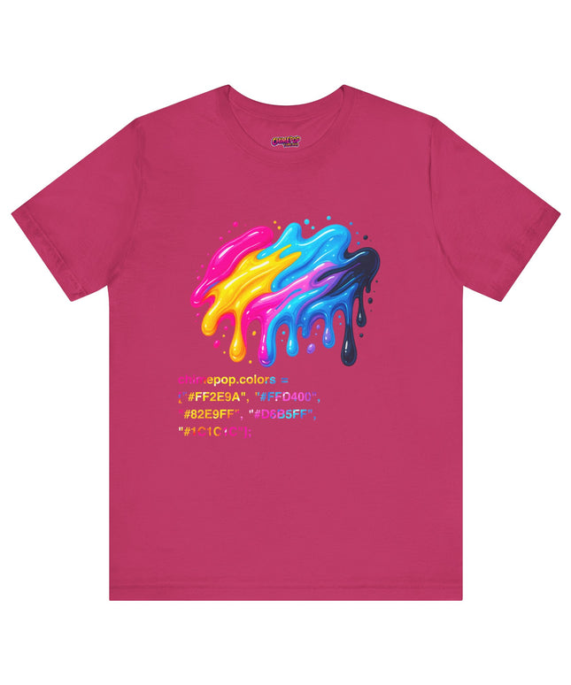 COLOR ME CHIMEPOP HEX YEAH VIBE TEE