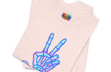 Cloudy Bone Peace Sign Shirt