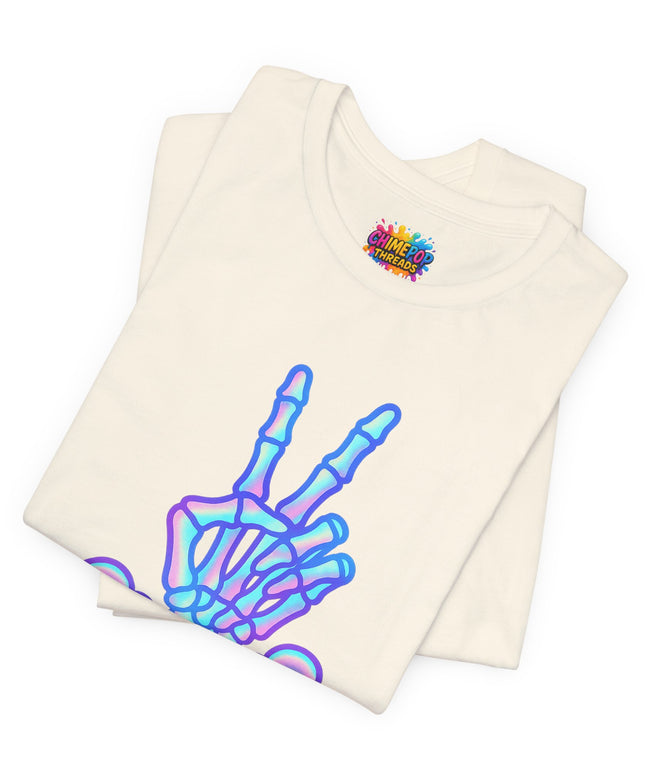Cloudy Bone Peace Sign Shirt