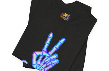 Cloudy Bone Peace Sign Shirt