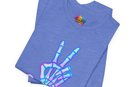 Cloudy Bone Peace Sign Shirt