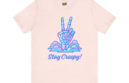 Cloudy Bone Peace Sign Shirt