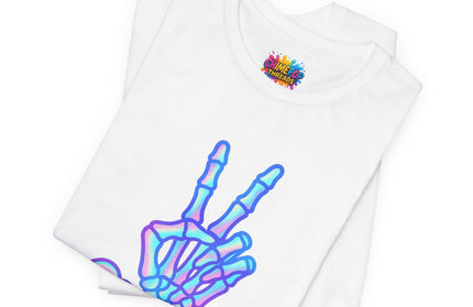 Cloudy Bone Peace Sign Shirt