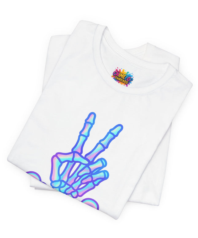 Cloudy Bone Peace Sign Shirt