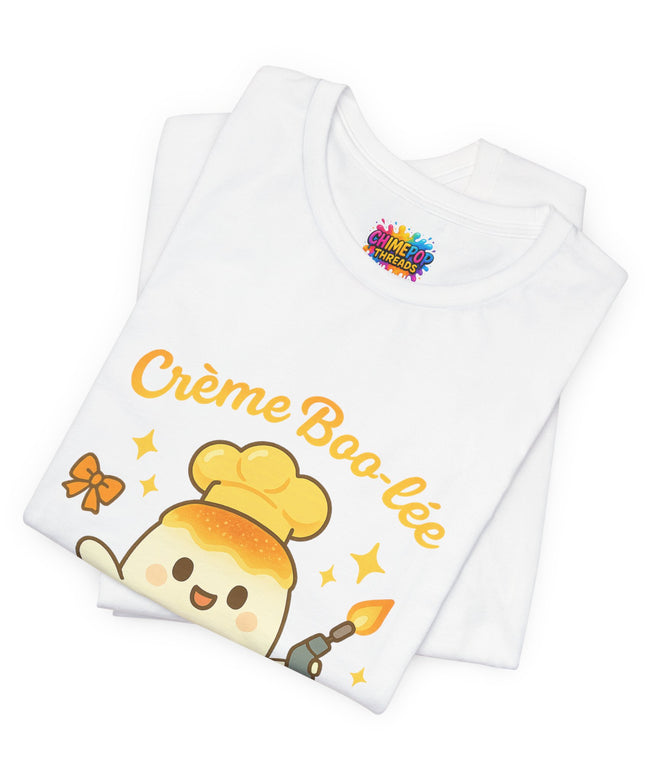 Crème Boo-lée Ghost Chef with Blowtorch