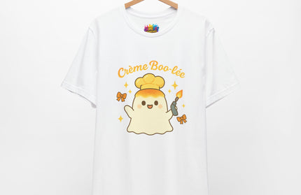 Crème Boo-lée Ghost Chef with Blowtorch