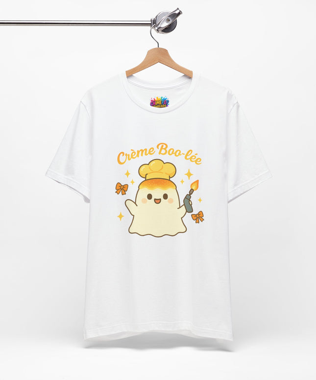 Crème Boo-lée Ghost Chef with Blowtorch