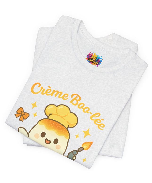 Crème Boo-lée Ghost Chef with Blowtorch