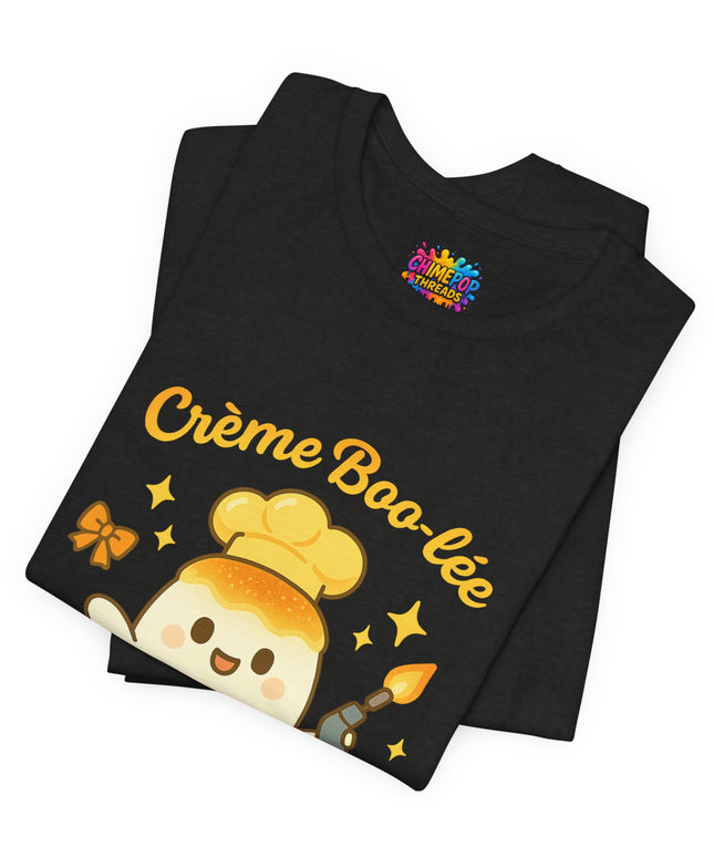 Crème Boo-lée Ghost Chef with Blowtorch