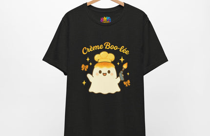 Crème Boo-lée Ghost Chef with Blowtorch