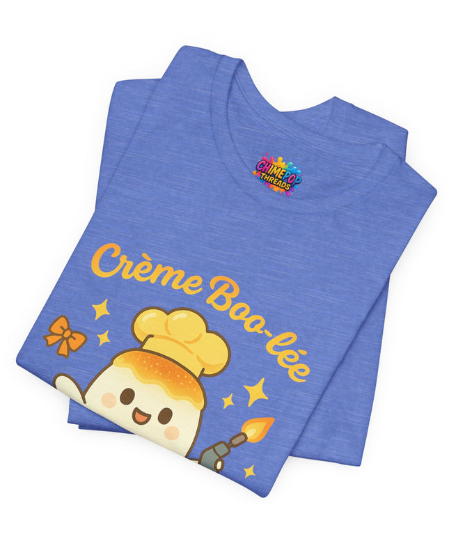 Crème Boo-lée Ghost Chef with Blowtorch