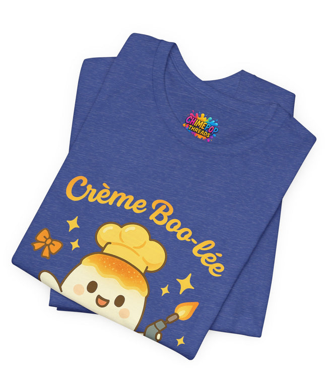 Crème Boo-lée Ghost Chef with Blowtorch