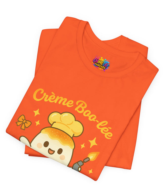 Crème Boo-lée Ghost Chef with Blowtorch