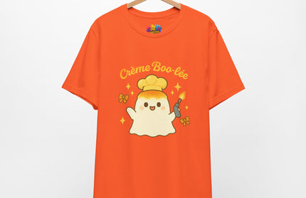 Crème Boo-lée Ghost Chef with Blowtorch