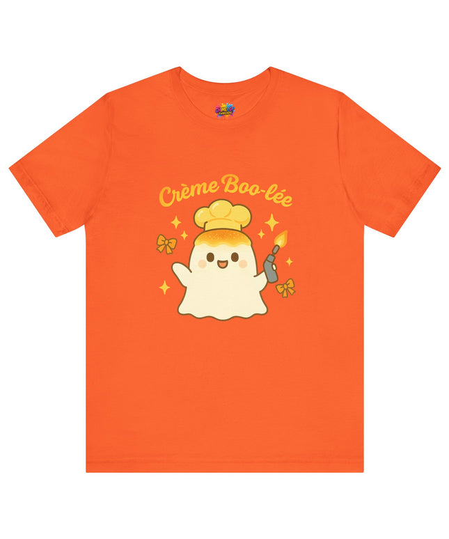 Crème Boo-lée Ghost Chef with Blowtorch