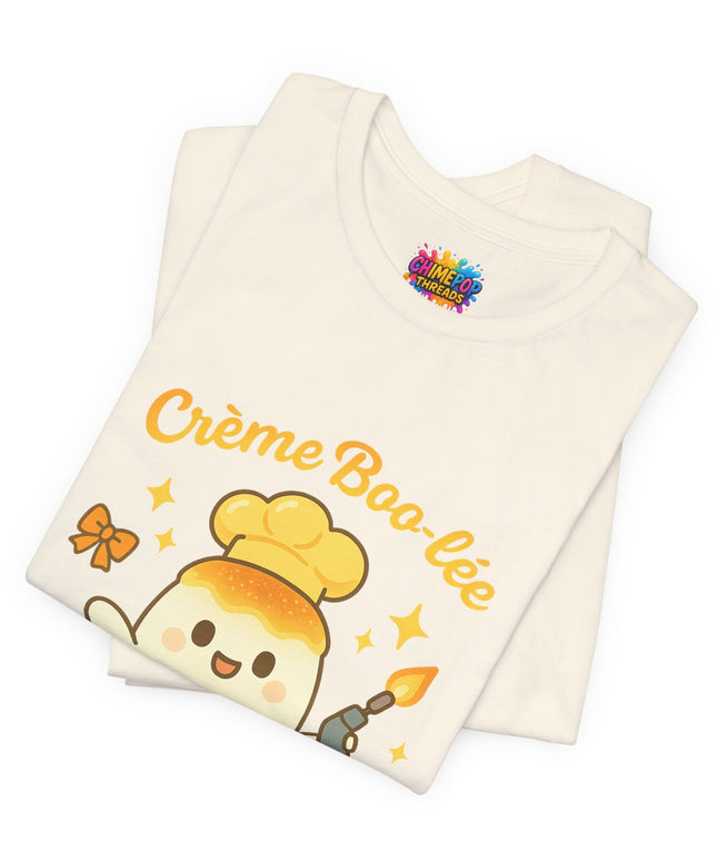 Crème Boo-lée Ghost Chef with Blowtorch