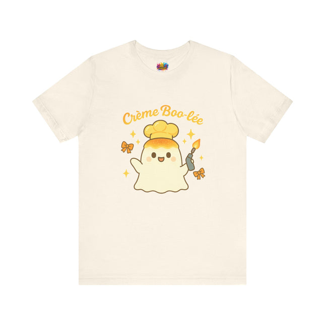 Crème Boo-lée Ghost Chef with Blowtorch