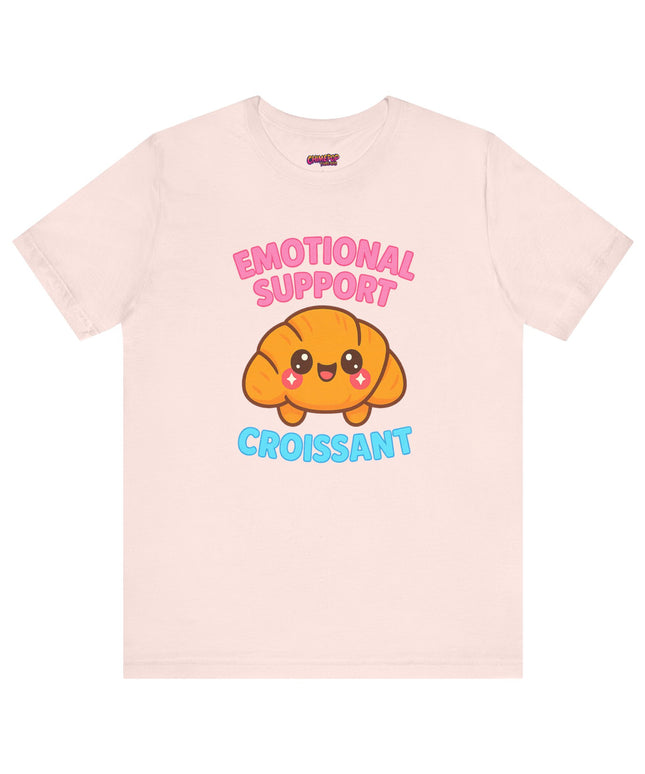 Emotional Support Croissant T-Shirt