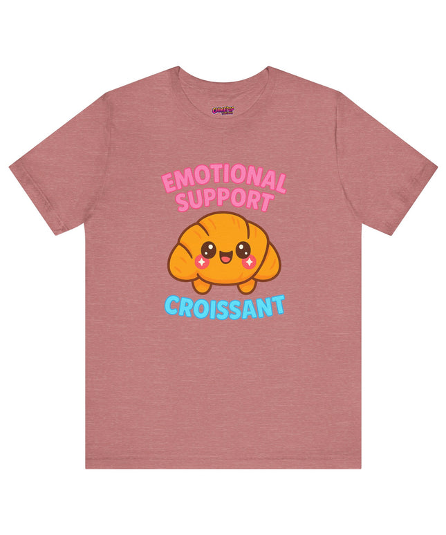 Emotional Support Croissant T-Shirt