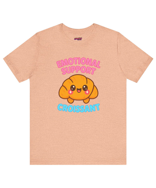 Emotional Support Croissant T-Shirt
