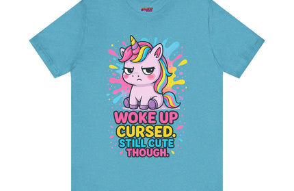 FUNNY WOKE UP CURSED TEE
