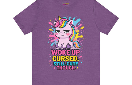 FUNNY WOKE UP CURSED TEE