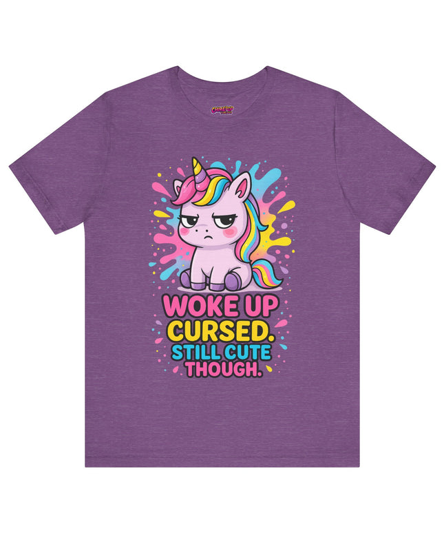 FUNNY WOKE UP CURSED TEE