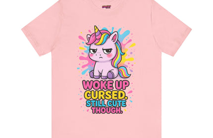 FUNNY WOKE UP CURSED TEE