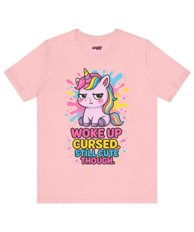 FUNNY WOKE UP CURSED TEE