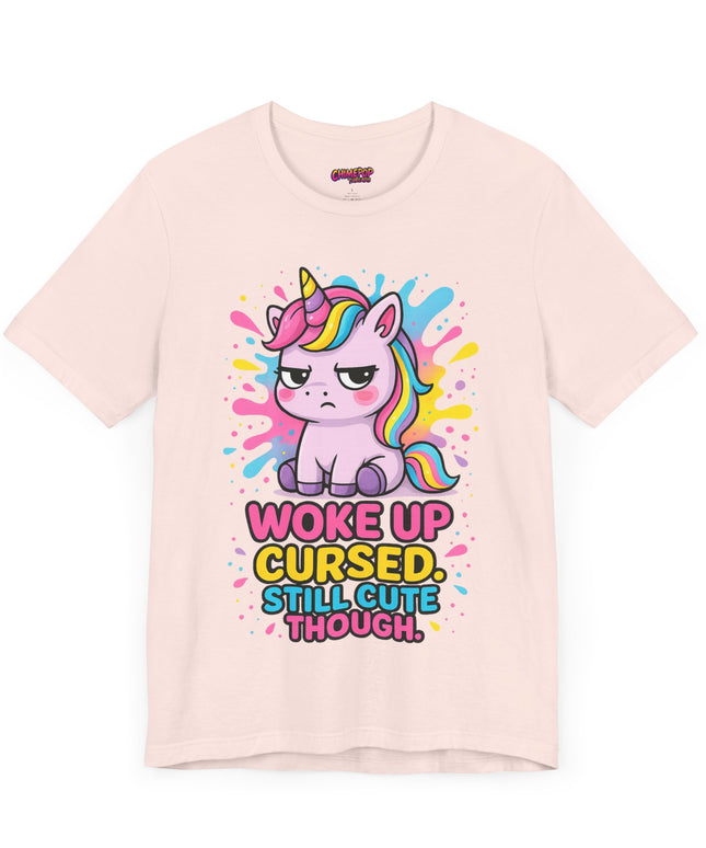 FUNNY WOKE UP CURSED TEE