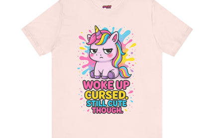 FUNNY WOKE UP CURSED TEE