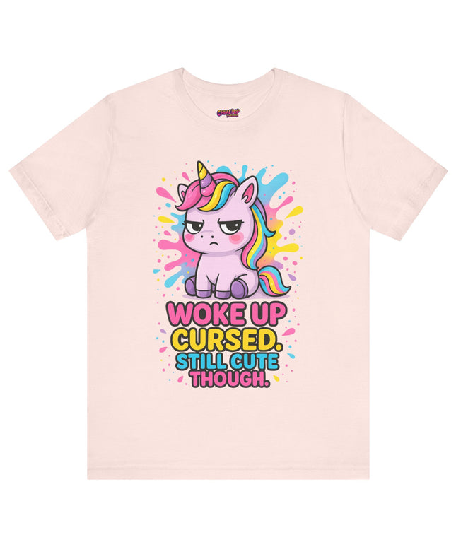 FUNNY WOKE UP CURSED TEE